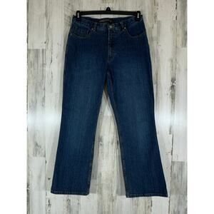 Chicos Denim Jeans Size 1 (30x28) Medium Wash Straight Leg Vintage Hong Kong‎